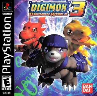 Digimon World 3 poster