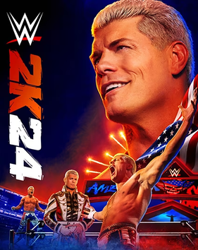 WWE 2K24 poster